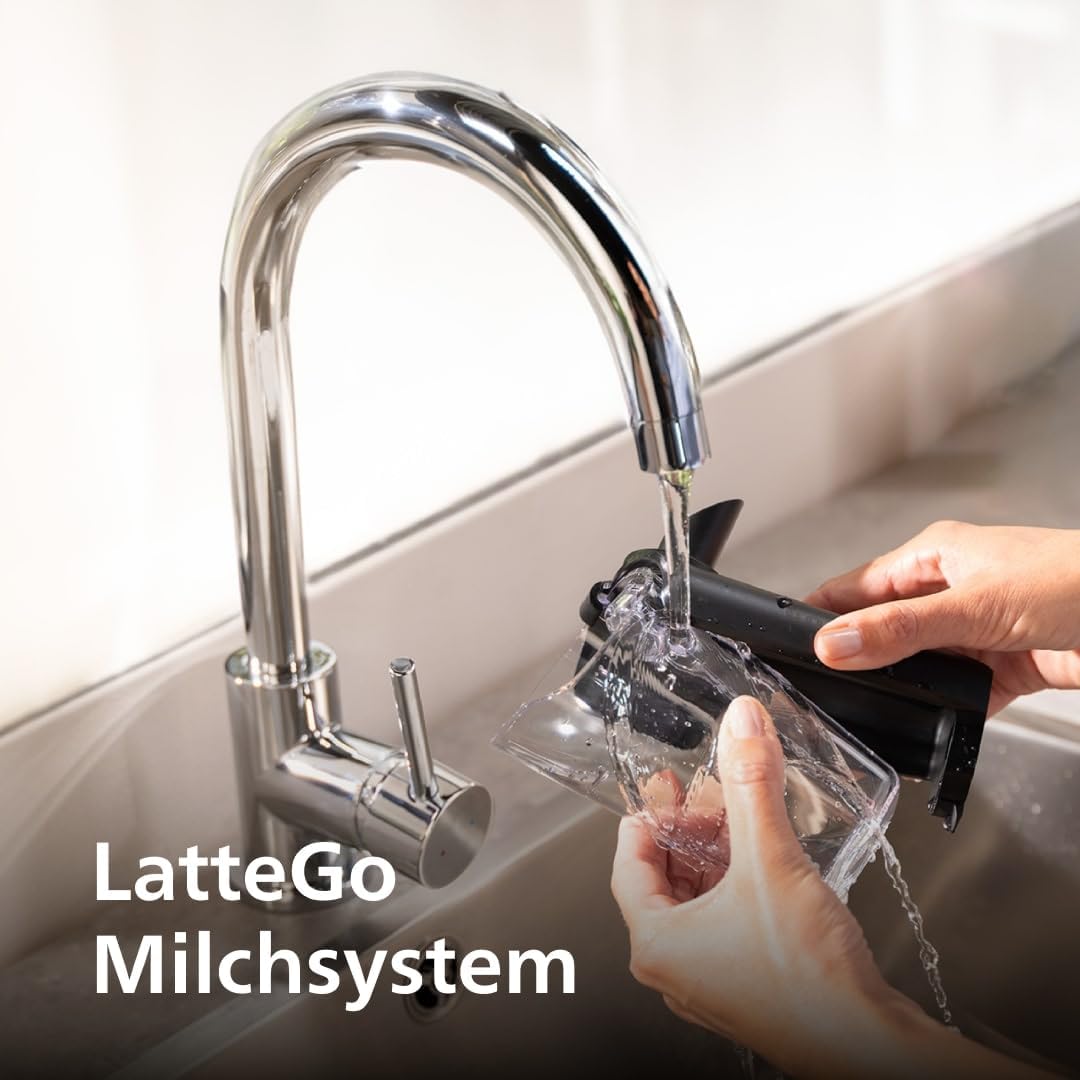 Serie 5400 EP5441/50–Genießen Sie 12 Getränke,schnell reinigendes LatteGo,intuitives TFT-Display, anpassbare Kaffeeeinstellungen